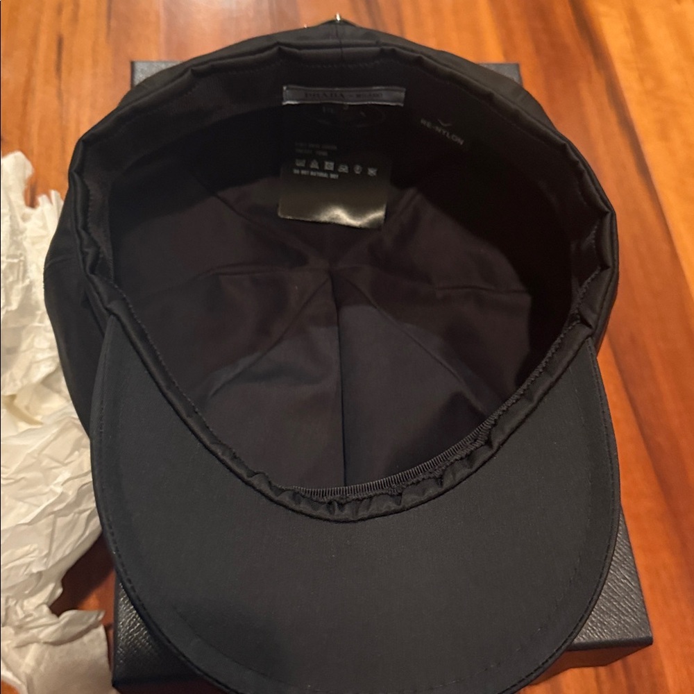 Prada Black Nylon Cap - Picture 7 of 11